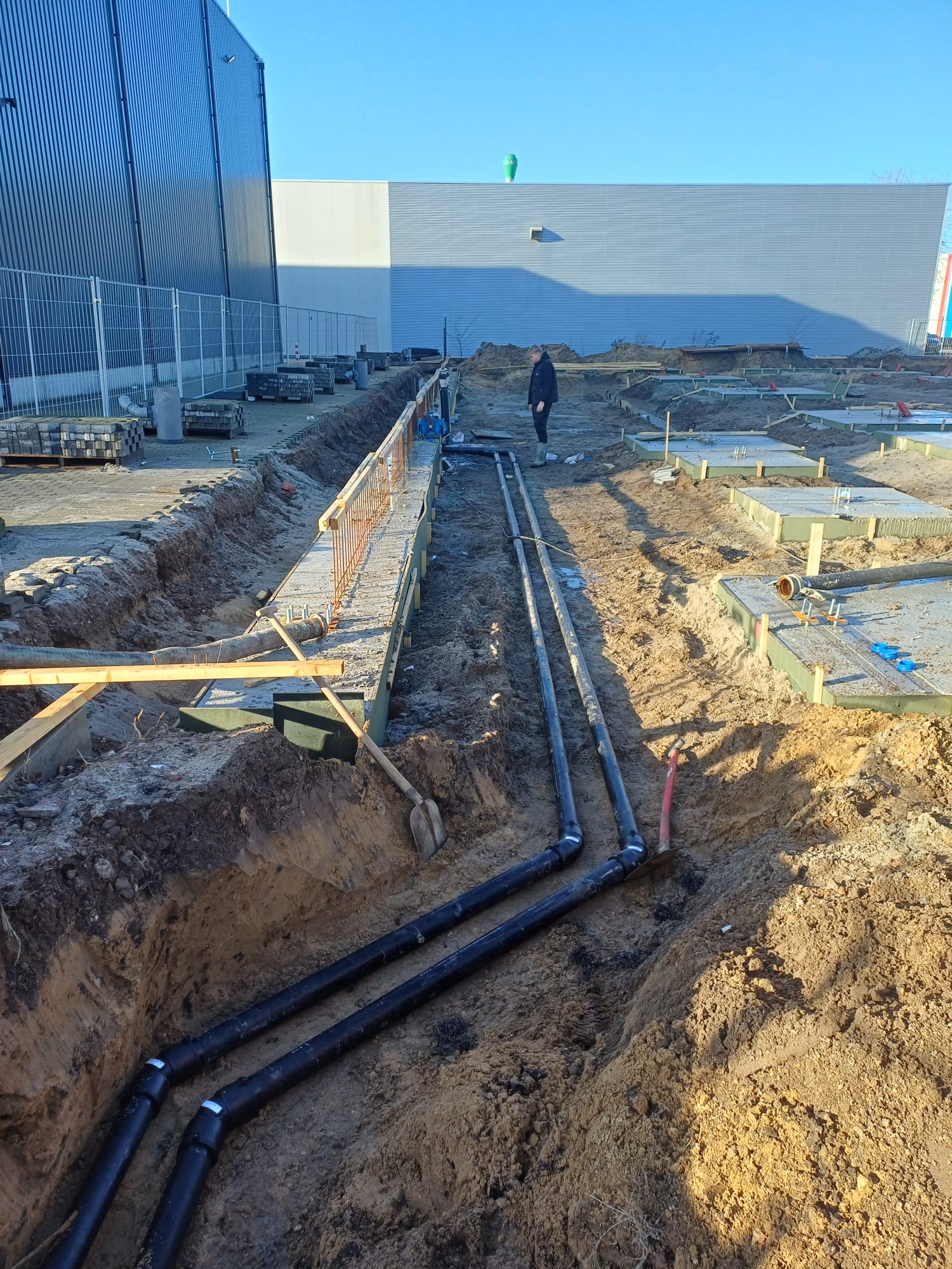 Bodem infra leidingwerk